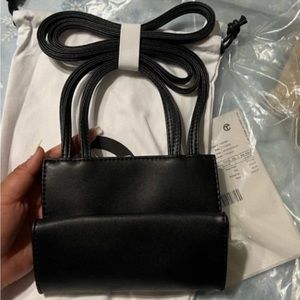 Telfar Small Black Shopping Bag